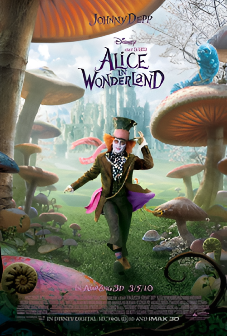 Alice in Wonderland 2010 Dual Audio (Eng - Hindi)