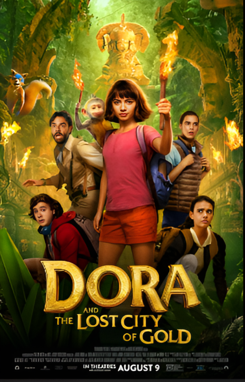 Dora and the Lost City of Gold (2019) Dual Audio [Hindi - English]